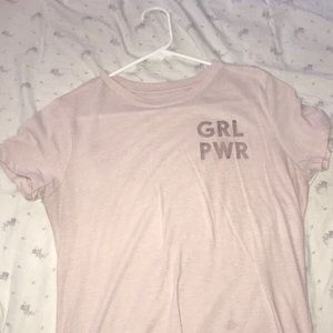 Girl power shirt